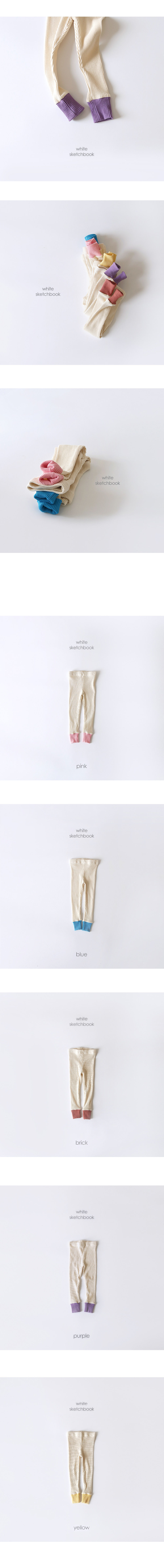 WHITESKETCHBOOK - Korean Children Fashion - #Kfashion4kids - Macaron Leggings - 5