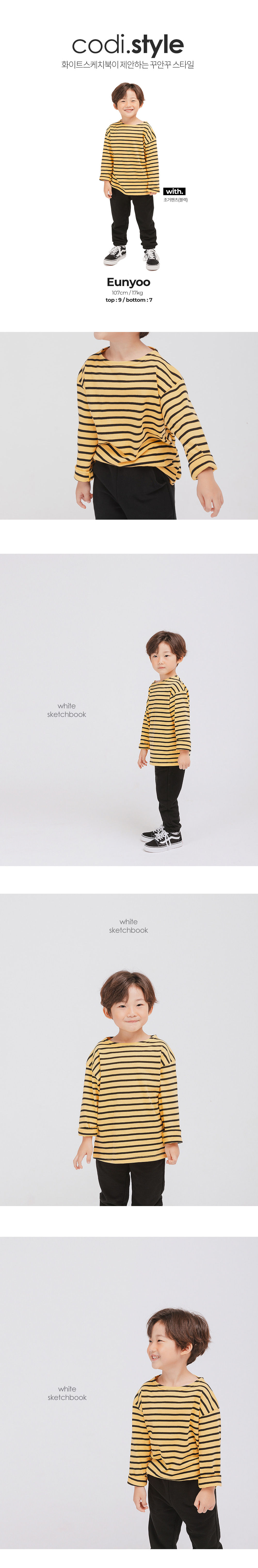 WHITESKETCHBOOK - Korean Children Fashion - #Kfashion4kids - Saint Tee - 2
