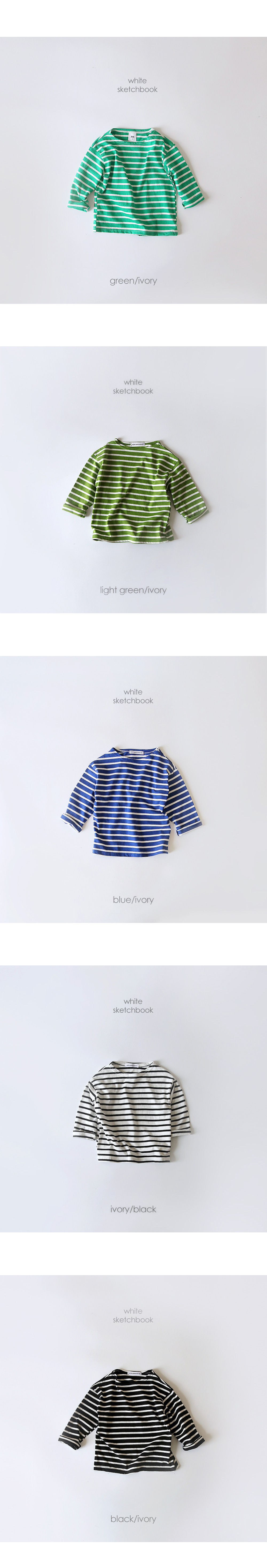 WHITESKETCHBOOK - Korean Children Fashion - #Kfashion4kids - Saint Tee - 8