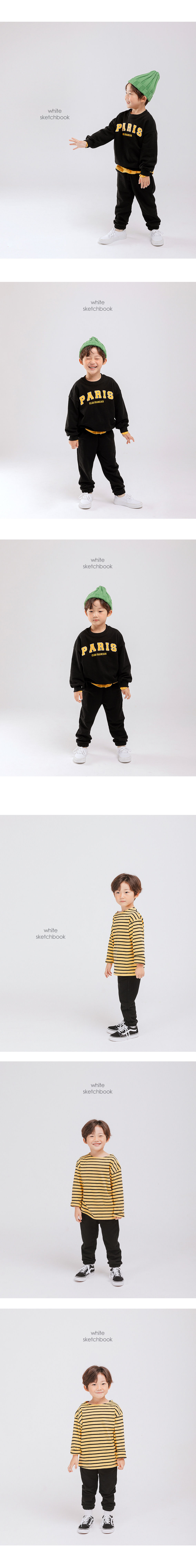 WHITESKETCHBOOK - Korean Children Fashion - #Kfashion4kids - Jogger Pants - 3