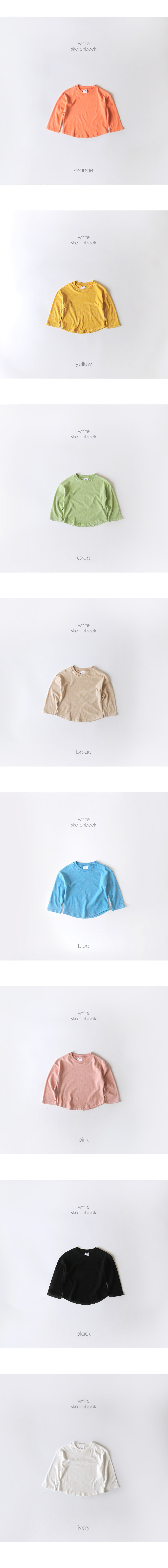 WHITESKETCHBOOK - Korean Children Fashion - #Kfashion4kids - Style Tee - 7