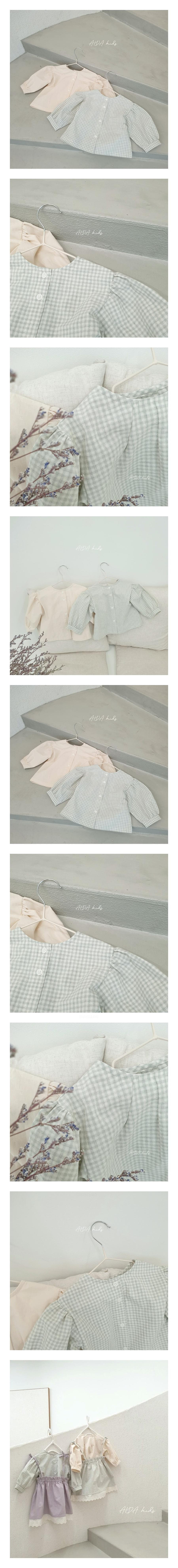 AIDA - Korean Children Fashion - #Kfashion4kids - Two Ways Blouse