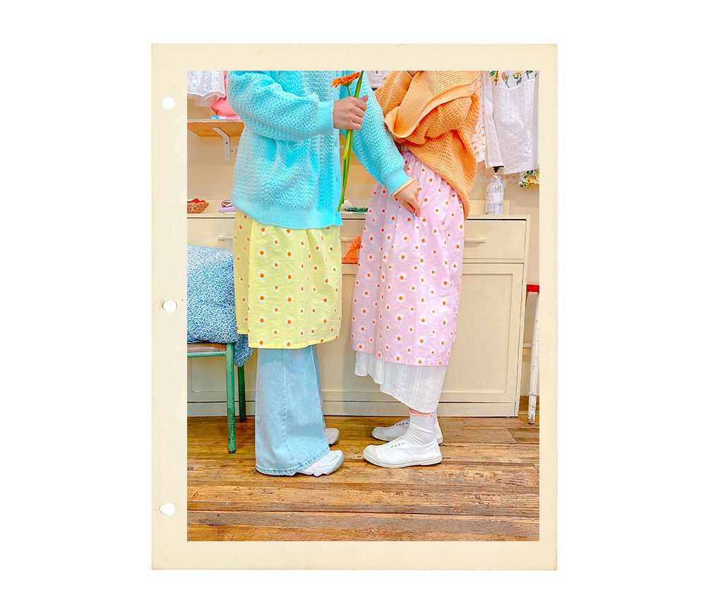 AMBER - Korean Children Fashion - #Kfashion4kids - Adult Daisy Skirt
