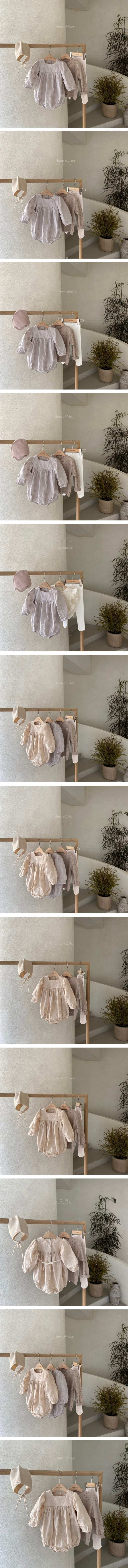 ANNE SHIRLEY - Korean Children Fashion - #Kfashion4kids - Angle Ribbon Tape Bodysuit