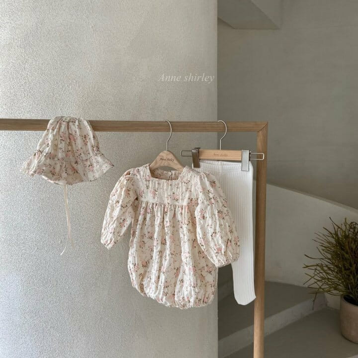 ANNE SHIRLEY - Korean Children Fashion - #Kfashion4kids - Aprel Buckethat Bodysuit