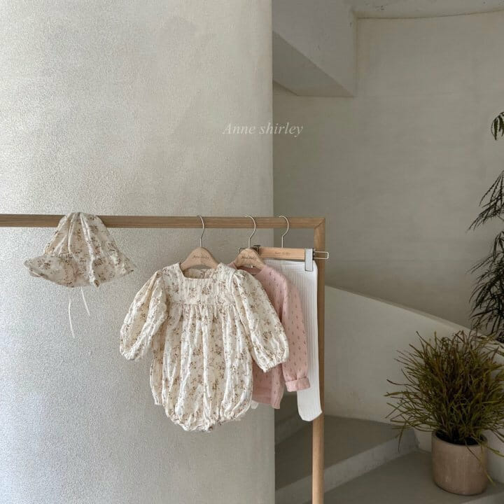 ANNE SHIRLEY - Korean Children Fashion - #Kfashion4kids - Aprel Buckethat Bodysuit - 12