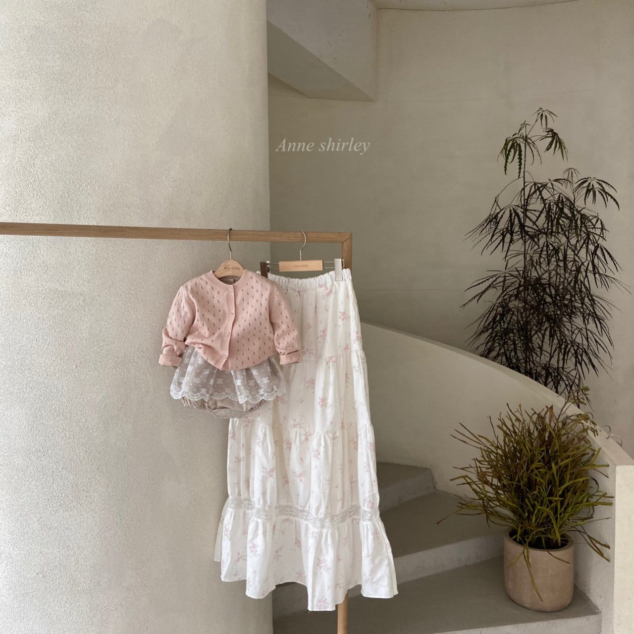 ANNE SHIRLEY - Korean Children Fashion - #Kfashion4kids - Mom Blossom Skirt - 2