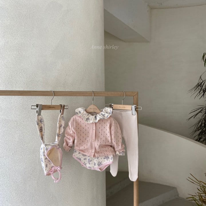 ANNE SHIRLEY - Korean Children Fashion - #Kfashion4kids - Romance Rabbit Bodysuit with Bonnet - 3