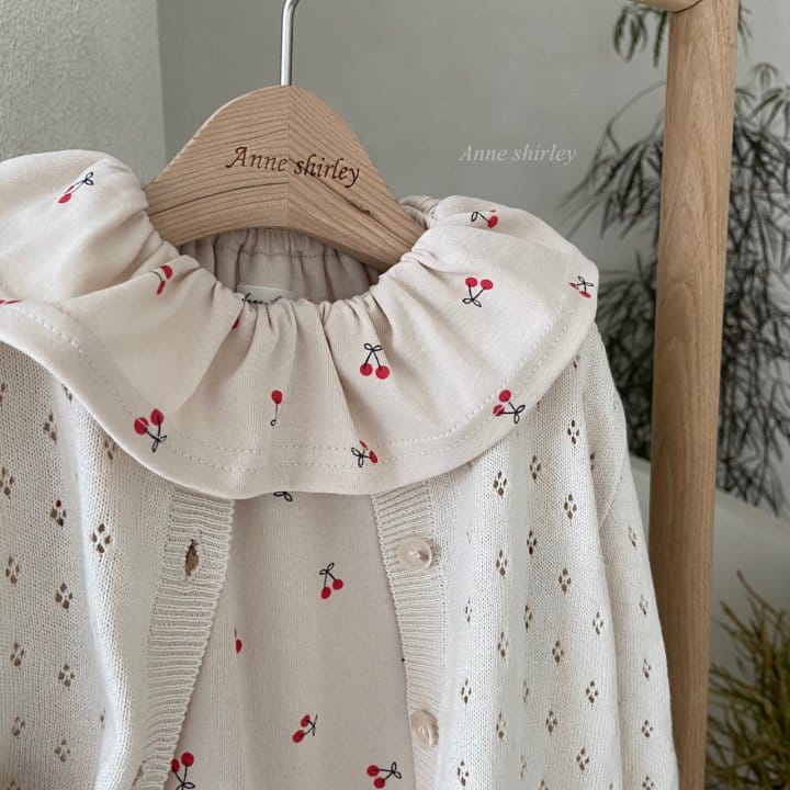 ANNE SHIRLEY - Korean Children Fashion - #Kfashion4kids - Cherry Rabbit Bodysuit with Bonnet - 6