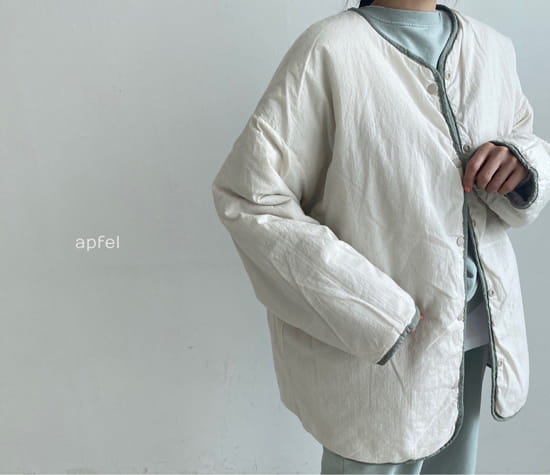 APFEL - Korean Children Fashion - #Kfashion4kids - Mom Paisley Like Double-side Jumper - 8