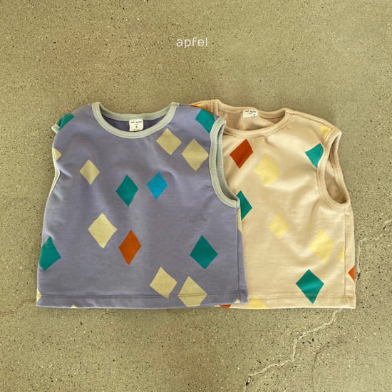 APFEL - Korean Children Fashion - #Kfashion4kids - Cottom Candy Vest