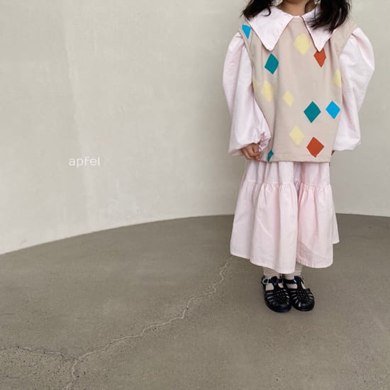 APFEL - Korean Children Fashion - #Kfashion4kids - Cottom Candy Vest - 6