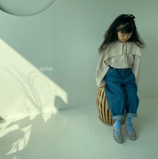 APFEL - Korean Children Fashion - #Kfashion4kids - Drop The Denim Pants - 7