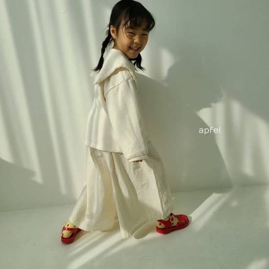 APFEL - Korean Children Fashion - #Kfashion4kids - Flower Wide Pants - 9