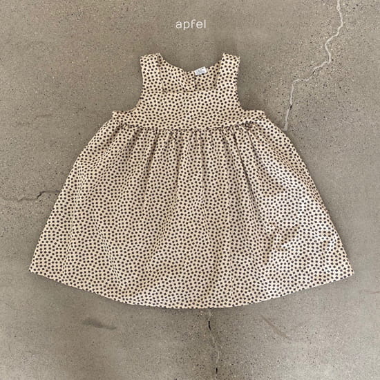 APFEL - Korean Children Fashion - #Kfashion4kids - Square Flower One-piece - 9