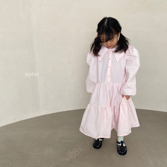 APFEL - Korean Children Fashion - #Kfashion4kids - Lovely Cancan One-piece - 5