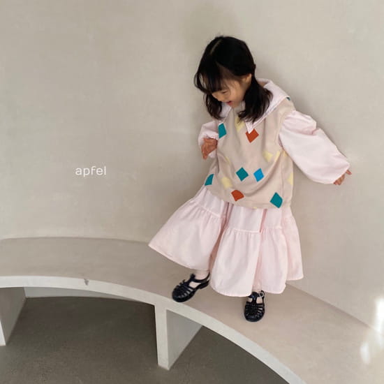 APFEL - Korean Children Fashion - #Kfashion4kids - Lovely Cancan One-piece - 7