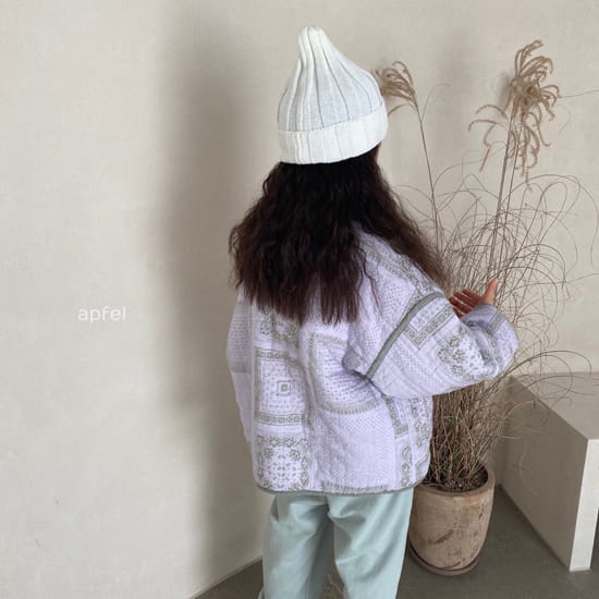 APFEL - Korean Children Fashion - #Kfashion4kids - Paisley Like Double Jumper - 9