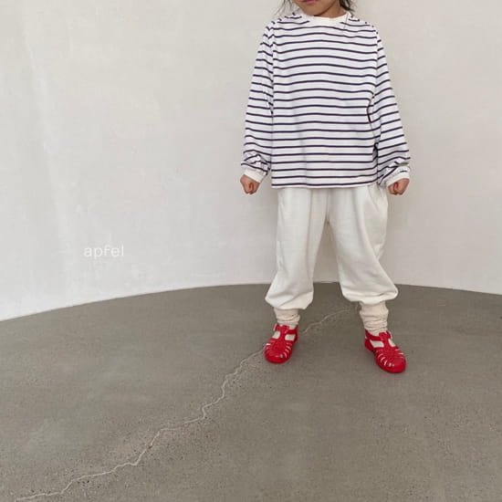 APFEL - Korean Children Fashion - #Kfashion4kids - Can Stripes Sweatshirt - 2