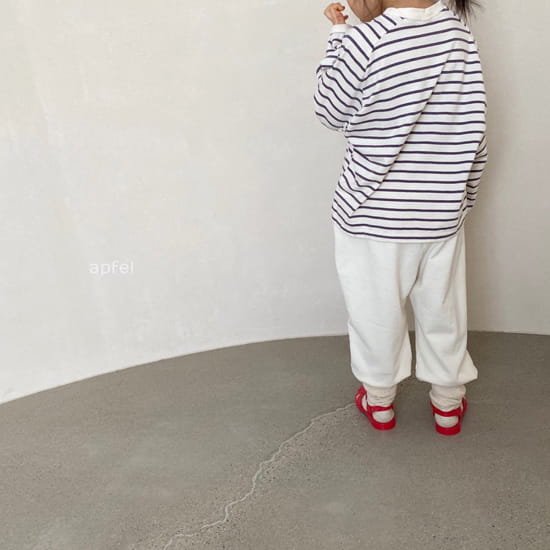 APFEL - Korean Children Fashion - #Kfashion4kids - Can Stripes Sweatshirt - 3