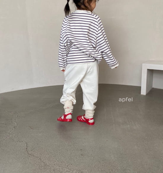 APFEL - Korean Children Fashion - #Kfashion4kids - Can Stripes Sweatshirt - 4