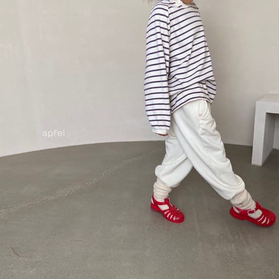 APFEL - Korean Children Fashion - #Kfashion4kids - Can Stripes Sweatshirt - 5
