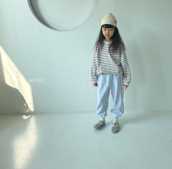 APFEL - Korean Children Fashion - #Kfashion4kids - Can Stripes Sweatshirt - 6