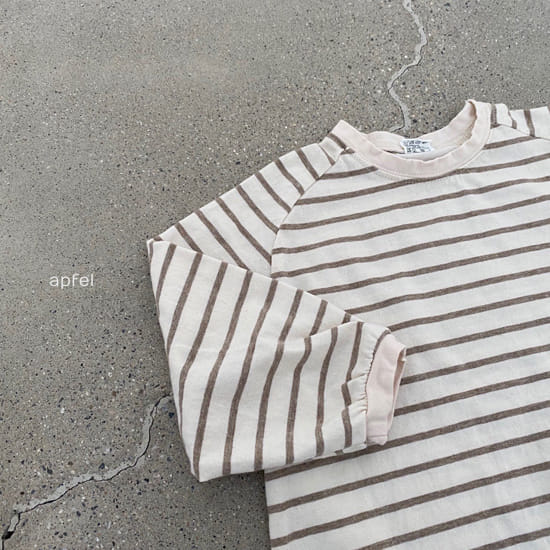 APFEL - Korean Children Fashion - #Kfashion4kids - Can Stripes Sweatshirt - 9