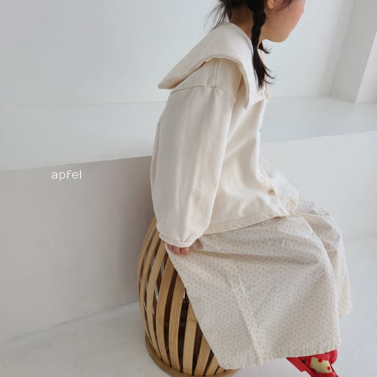 APFEL - Korean Children Fashion - #Kfashion4kids - Wide Collar Button Blouse - 4