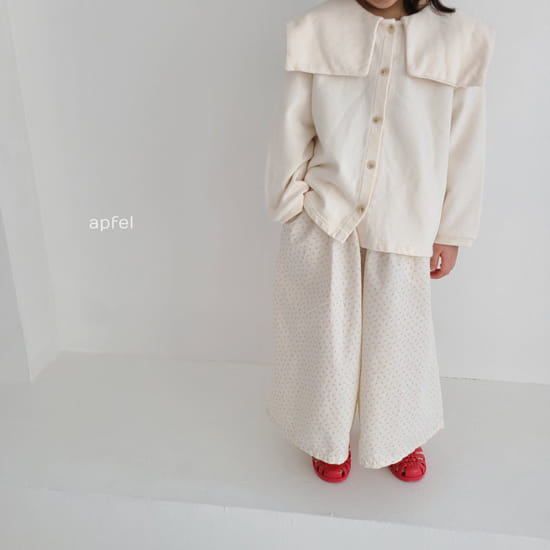 APFEL - Korean Children Fashion - #Kfashion4kids - Wide Collar Button Blouse - 5