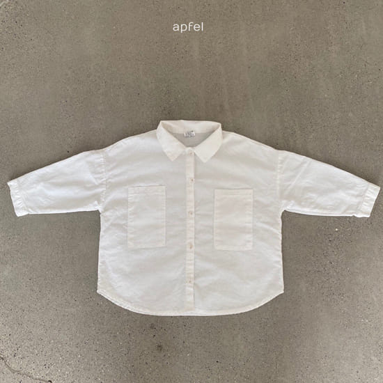 APFEL - Korean Children Fashion - #Kfashion4kids - Big Pocket Shirt