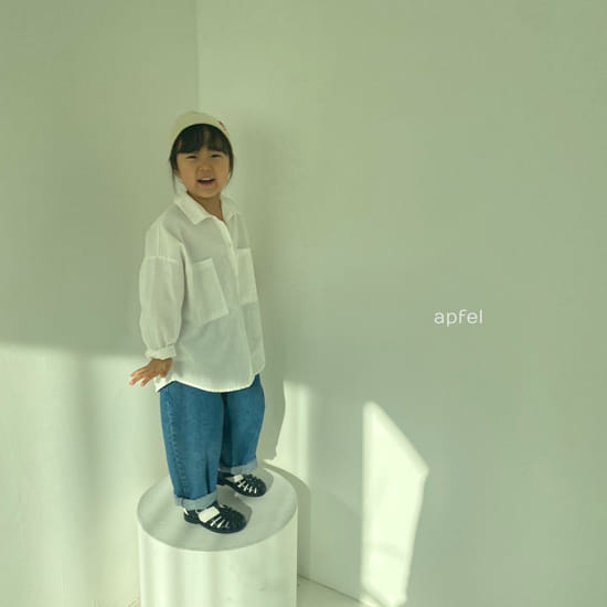 APFEL - Korean Children Fashion - #Kfashion4kids - Big Pocket Shirt - 3