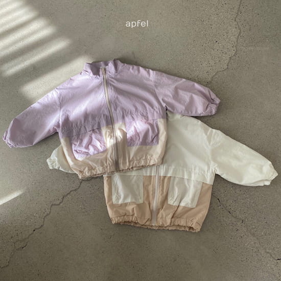 APFEL - Korean Children Fashion - #Kfashion4kids - Double Pocket Anorak Jumper