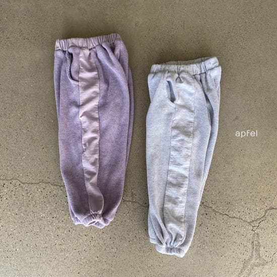 APFEL - Korean Children Fashion - #Kfashion4kids - Waffle Jogger Pants - 9