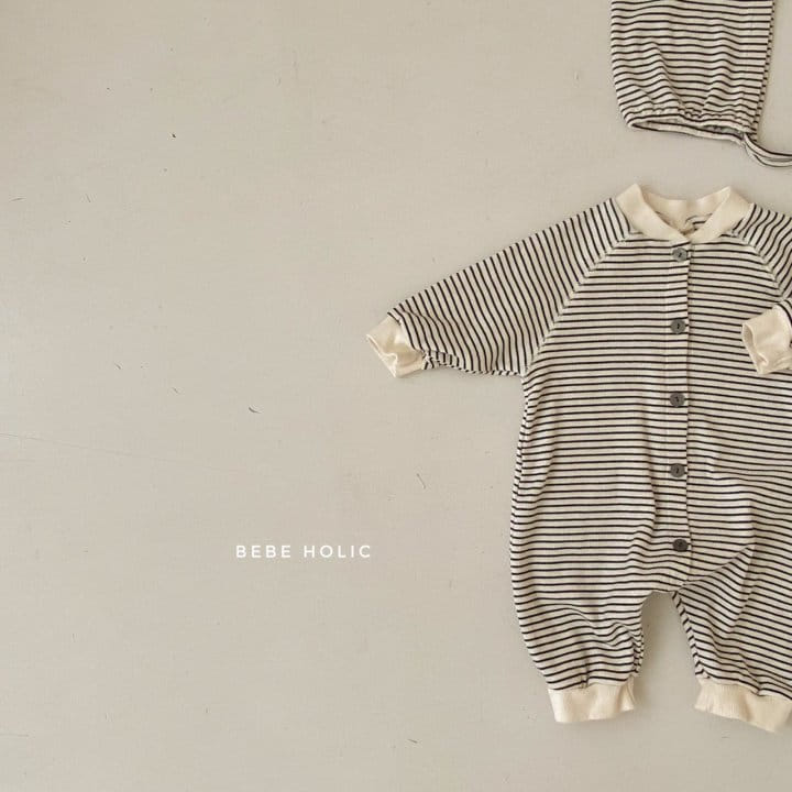 BEBE HOLIC - Korean Children Fashion - #Kfashion4kids - Coline Bodysuit with Bonnet - 9