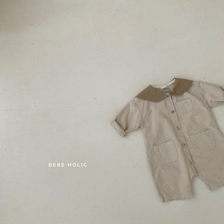 BEBE HOLIC - Korean Children Fashion - #Kfashion4kids - Flat Collar Bodysuit - 10