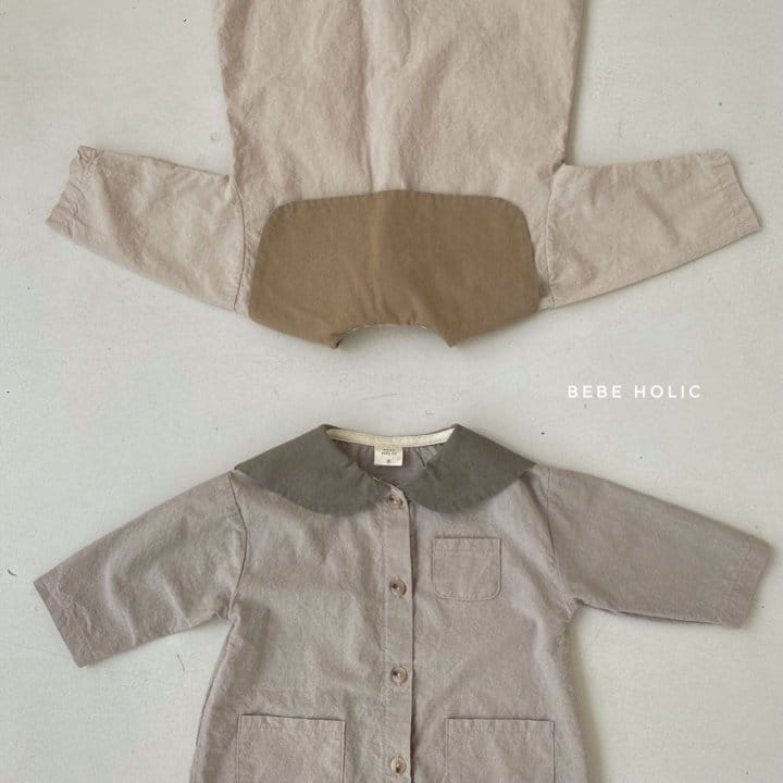 BEBE HOLIC - Korean Children Fashion - #Kfashion4kids - Flat Collar Bodysuit - 8