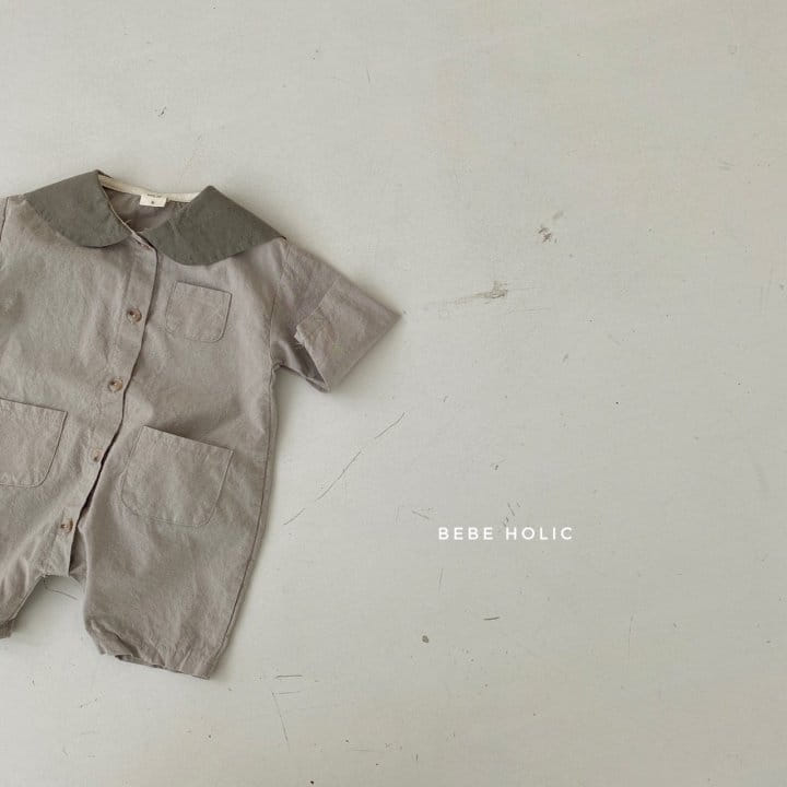 BEBE HOLIC - Korean Children Fashion - #Kfashion4kids - Flat Collar Bodysuit - 9
