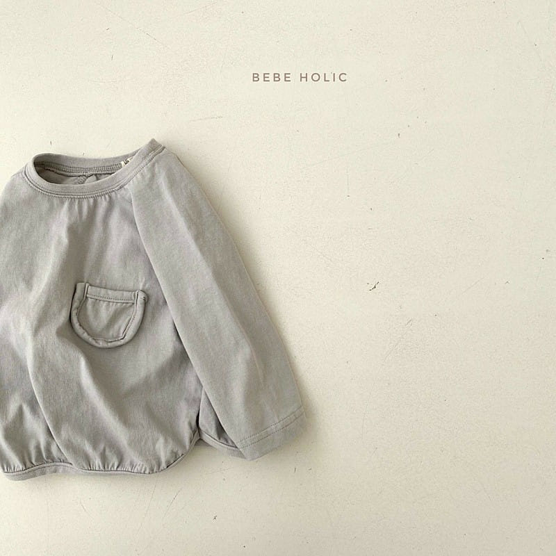 BEBE HOLIC - Korean Children Fashion - #Kfashion4kids - Raglan Pocket Tee - 6