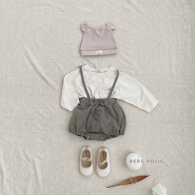 BEBE HOLIC - Korean Children Fashion - #Kfashion4kids - Raglan Pocket Tee - 9
