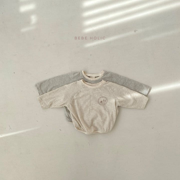 BEBE HOLIC - Korean Children Fashion - #Kfashion4kids - Stripes Raglan Tee