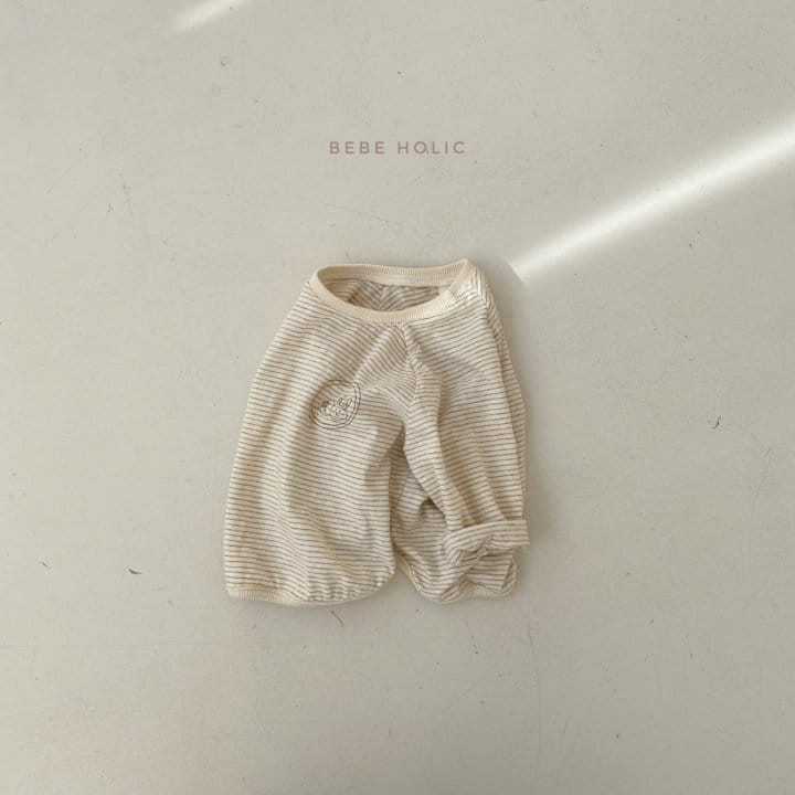BEBE HOLIC - Korean Children Fashion - #Kfashion4kids - Stripes Raglan Tee - 3