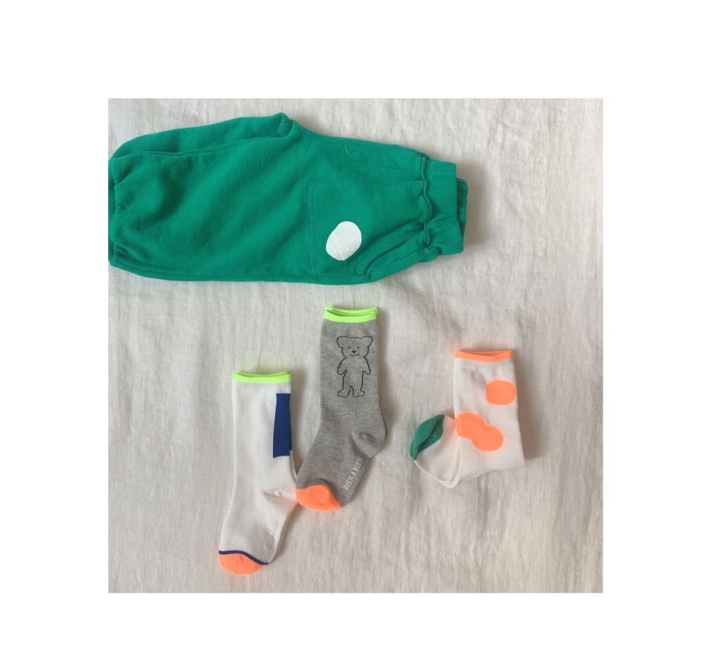BIEN A BIEN - Korean Children Fashion - #Kfashion4kids - Popper Socks [set of 3]
