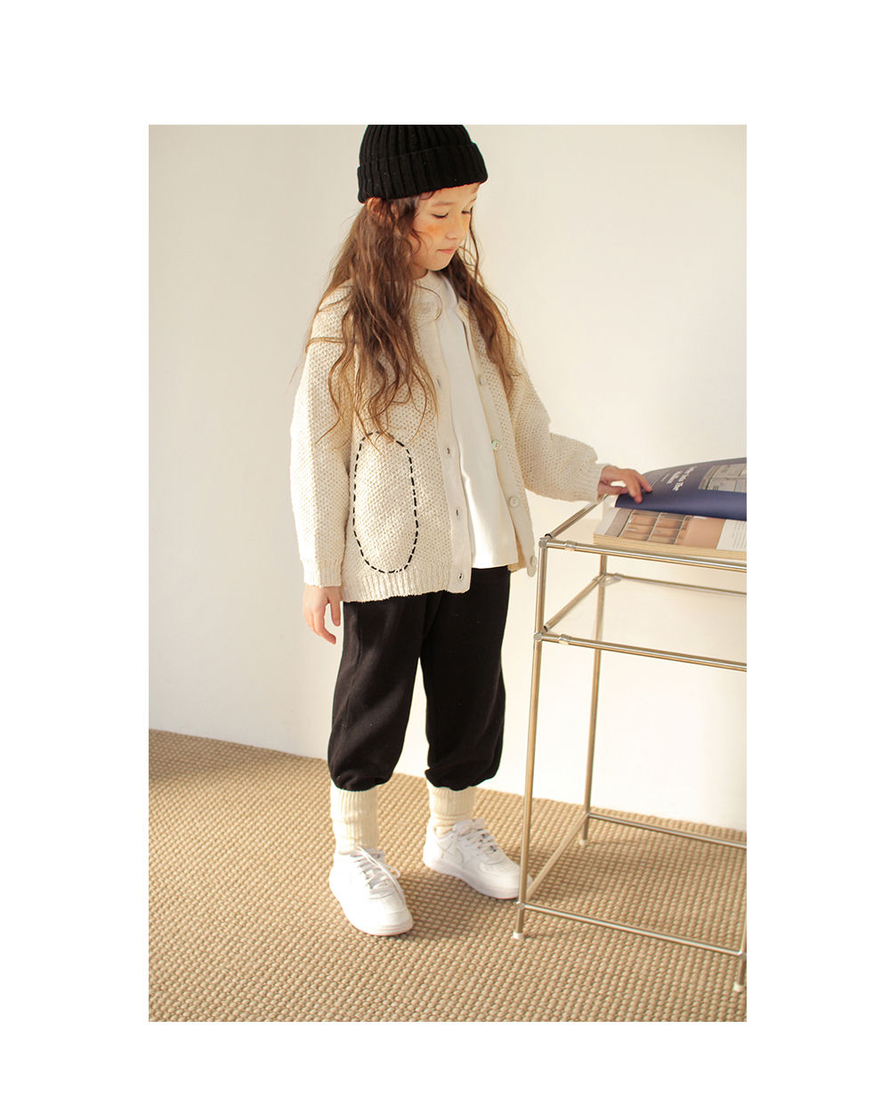 BIEN A BIEN - Korean Children Fashion - #Kfashion4kids - Rooper Knit Cardigan
