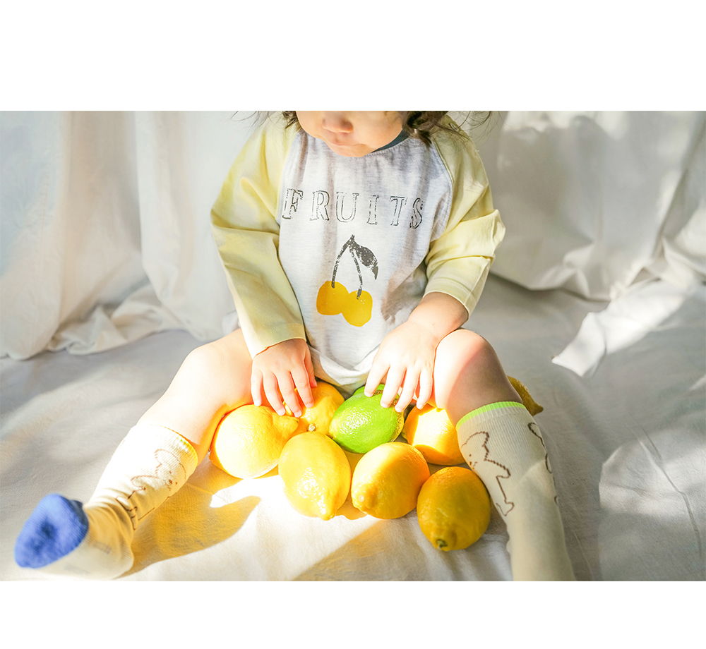 BIEN A BIEN - Korean Children Fashion - #Kfashion4kids - Perry Reglan Bodysuit