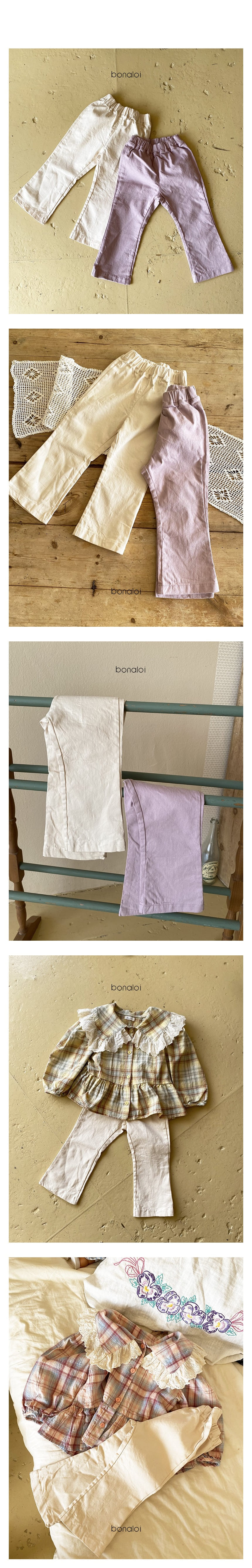 BONALOI - Korean Children Fashion - #Kfashion4kids - Little Bootscut Pants