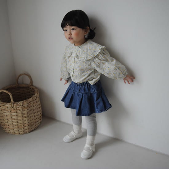 BUTTERCUP - Korean Children Fashion - #Kfashion4kids - Butter Flower Blouse