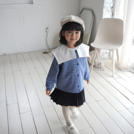 BUTTERCUP - Korean Children Fashion - #Kfashion4kids - Check Pleats Skirt - 9