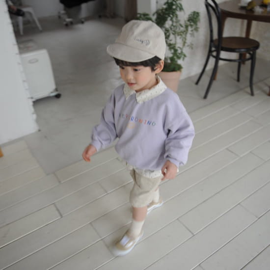BUTTERCUP - Korean Children Fashion - #Kfashion4kids - Keep Drawing Sweatshirt - 8