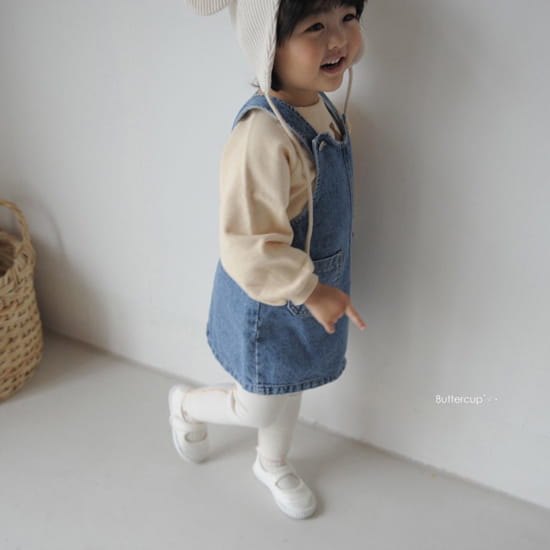 BUTTERCUP - Korean Children Fashion - #Kfashion4kids - Jump Denim One-piece - 5